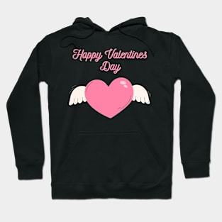 Happy Valentine's Day | Flying Heart Hoodie